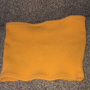 Urban Outfitters yellow tube top